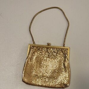 Elegant Gold Sequin Evening Bag